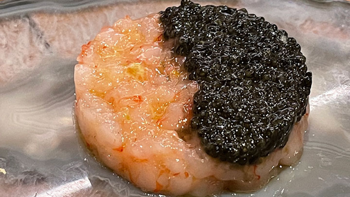 Estimar - räktartar med kaviar