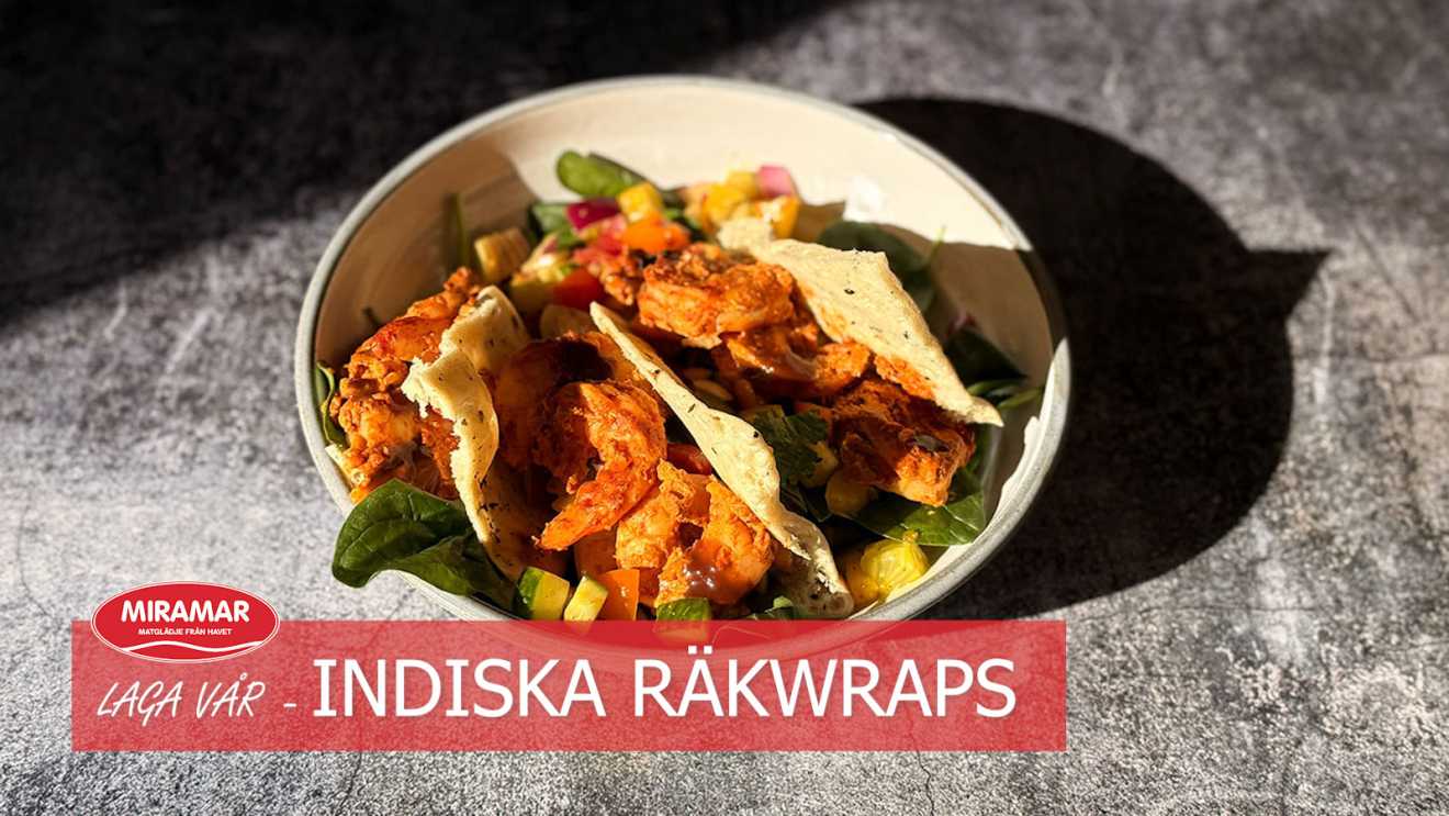 Indiska räkwraps