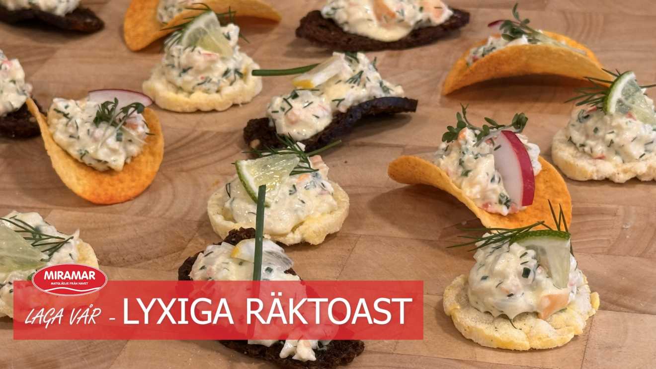 lyxig räktoast